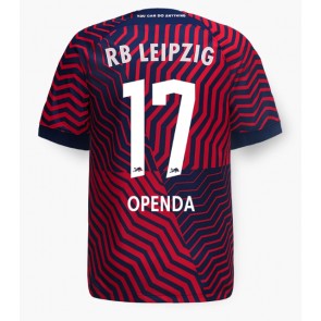 RB Leipzig Lois Openda #17 Replika Udebanetrøje 2023-24 Kortærmet